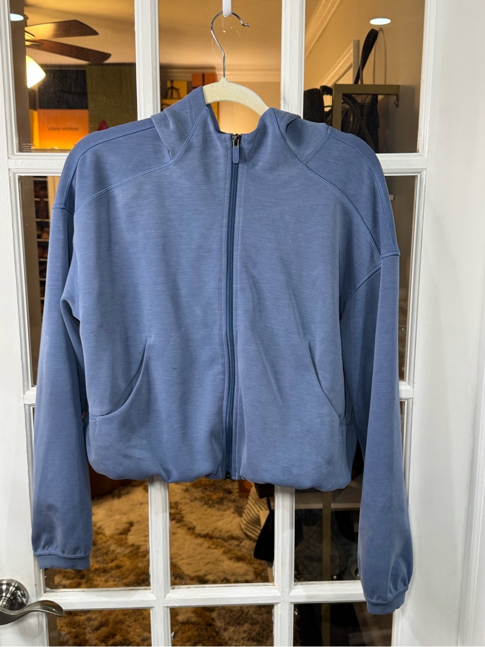 🫂👤 lululemon athletica Softstreme full zip hoodie in oasis blue 👤🫂 - Picture 4 of 6